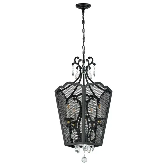 Lightstar 744157 Люстра CASTELLO 5х40W E14 ЧЕРНЫЙ/ЗОЛОТО