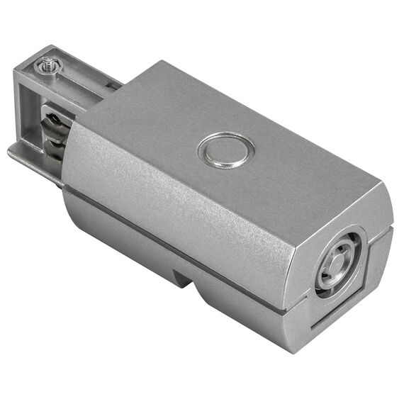 Lightstar 504119 Питание боковое трековое трехфазное BARRA СЕРЫЙ