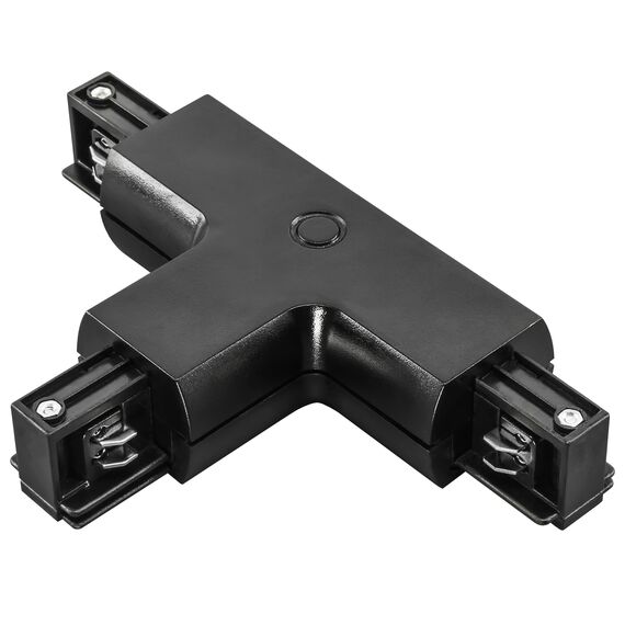 Lightstar 504137 Соединитель трековый трехфазный BARRA T-образный ЧЕРНЫЙ