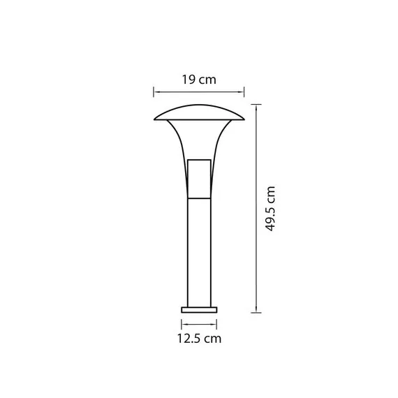 Lightstar 378937 Светильник ARROTO LED 6W 300LM ЧЕРНЫЙ 3000K IP55, изображение 2