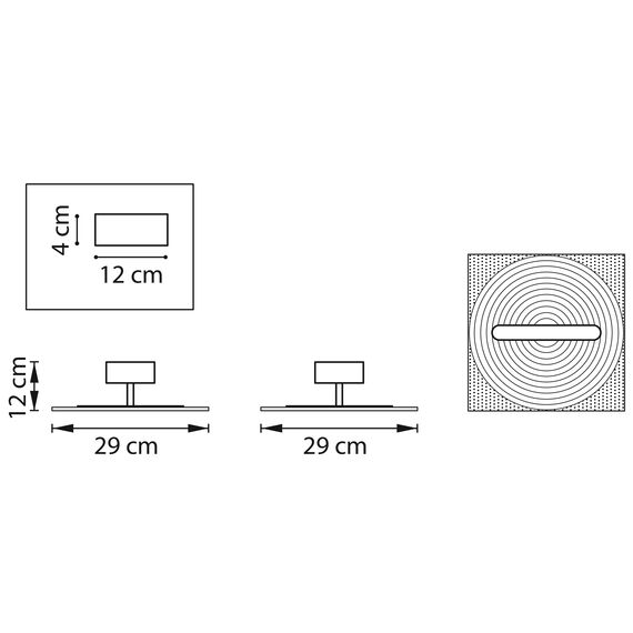 Lightstar 738043 Люстра ACRILE 14W LED 1236LM 120G ЗОЛОТО 3000K, изображение 2