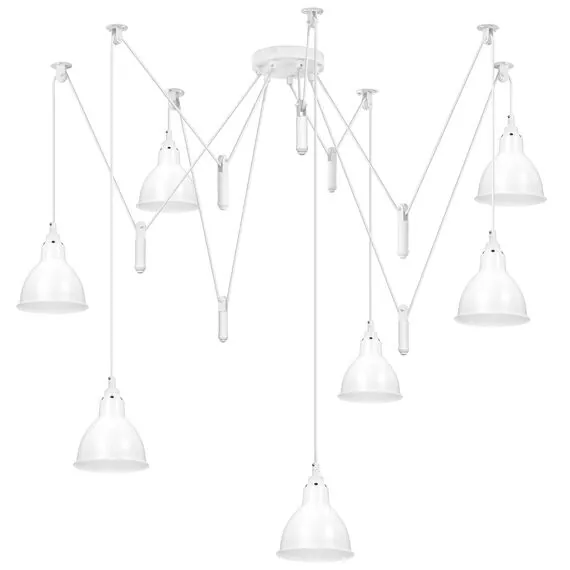 Lightstar 761076 Люстра ACROBATA 7х40W E14 БЕЛЫЙ