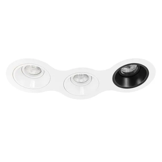 Lightstar D696060607 Светильник DOMINO ROUND МR16 (214696+214606+214606+214607)