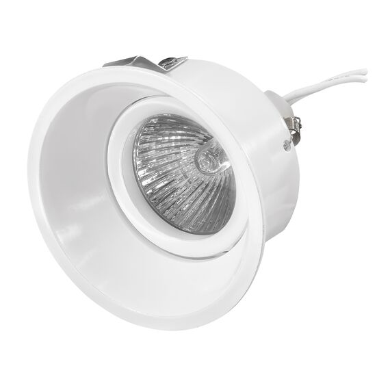Lightstar 214606 Светильник DOMINO ROUND МR16 БЕЛЫЙ