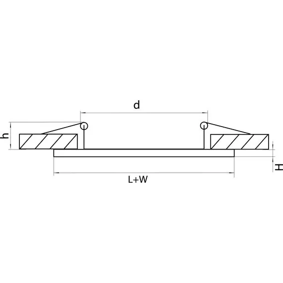 Lightstar 214523 Рамка DOMINO Double QUADRO MR16 ЗОЛОТО, изображение 2