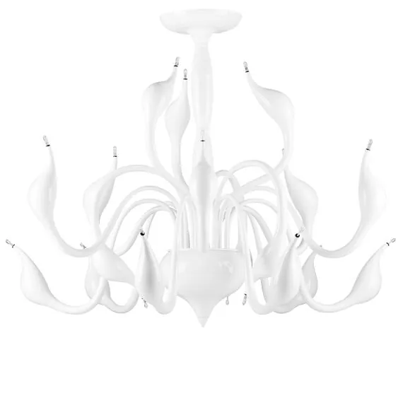 Lightstar 751186 Люстра потол Cigno collo 18х20W G4 БЕЛЫЙ