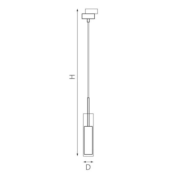 Lightstar L1T756016 Люстра CILINO 1х40W GU10 (756016+592006), изображение 2
