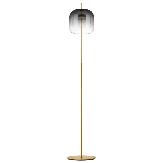 Lightstar 804718 Торшер CUPOLA LED 1х18W 900LM ЗОЛОТО/ДЫМЧАТЫЙ 3000K