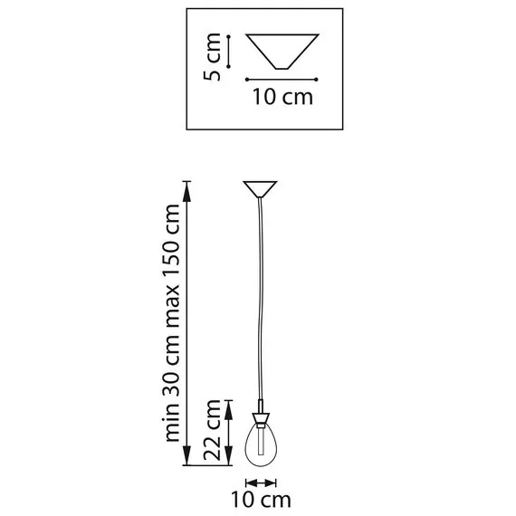 Lightstar 805110 Люстра COLORE LED 1х4W 240LM ЗОЛОТО/ПРОЗРАЧНЫЙ 3000K, изображение 3
