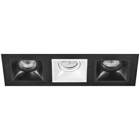 Lightstar D537070607 Светильник DOMINO QUADRO МR16 (214537+214507+214506+214507)