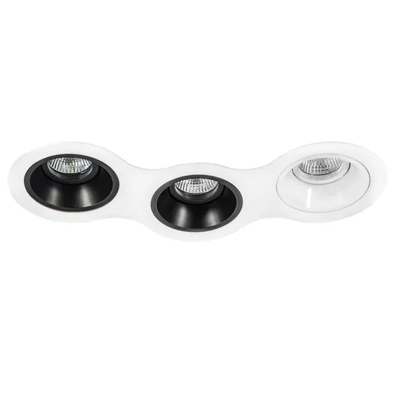 Lightstar D696070706 Светильник DOMINO ROUND МR16 (214696+214607+214607+214606)