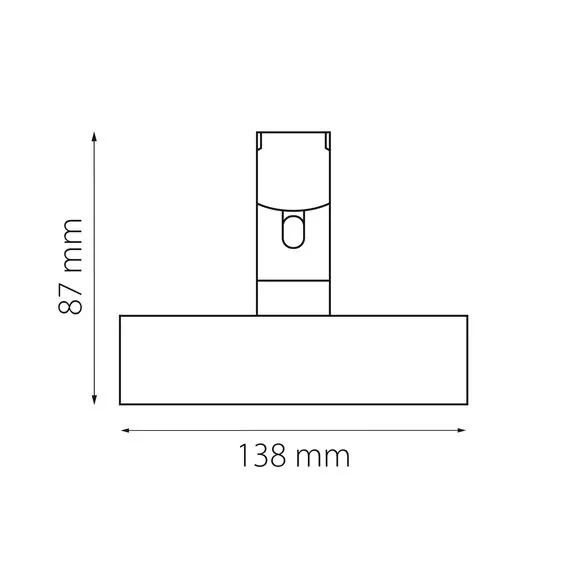 Lightstar 207537 Светильник 48V д/1-фазн трека DUE LED 20W 1070LM 100G ЧЕРНЫЙ 3000K IP20, изображение 2