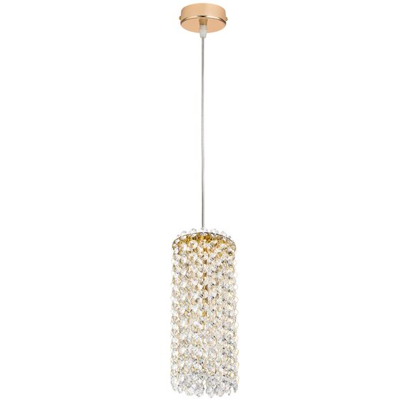Lightstar 795322 Подвес CRISTALLO 1х40W G9 ЗОЛОТО
