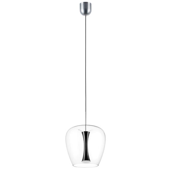 Lightstar 804207 Люстра CUPOLA LED 10W 500LM АЛЮМИНИЙ/ЧЕРНЫЙ 3000K