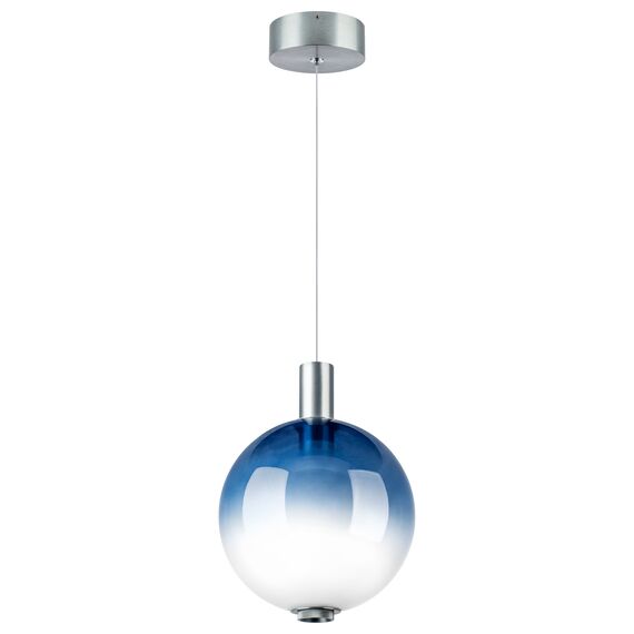 Lightstar 805405 Люстра COLORE LED 1х6W 320LM ЧЕРНЫЙ/СИНИЙ 3000K