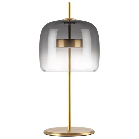 Lightstar 804918 Настольная лампа CUPOLA LED 9W 450LM ЗОЛОТО/ДЫМЧАТЫЙ 3000K