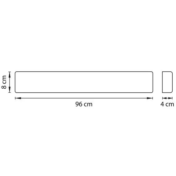 Lightstar 810636 Бра FIUME LED 30W 2850LM Matt white 4000K, изображение 2