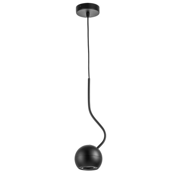 Lightstar 110717 Светильник подвесной OCCHIO FABI 1х7W (led) G5,3 ЧЕРНЫЙ