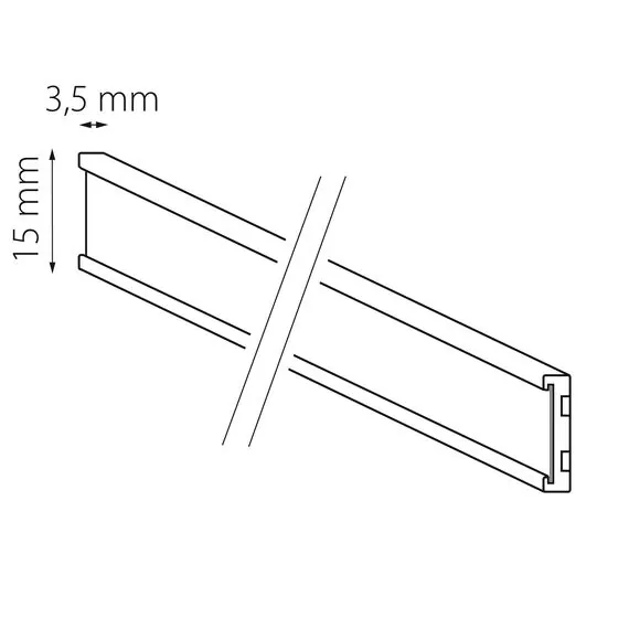 Lightstar 507057 Шинопровод гибкий 5m/roll DUE ЧЕРНЫЙ, изображение 2