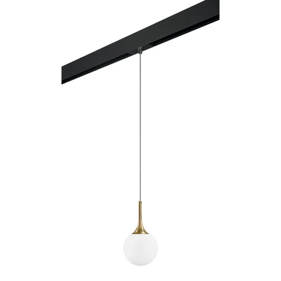 Lightstar PRO813013 Светильник д/1-фазн трека GLOBO 1х40W E14 ШАМПАНЬ/БЕЛЫЙ/ЧЕРНЫЙ (813013+595007)