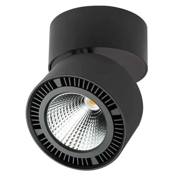 Lightstar 213837 Светильник FORTE MURO LED 26W 1950LM 30G ЧЕРНЫЙ 3000K