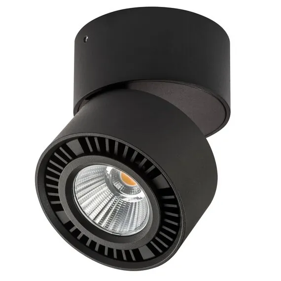 Lightstar 213817 Светильник FORTE MURO LED 15W 1400LM 30G ЧЕРНЫЙ 3000K