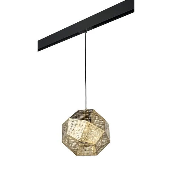 Lightstar PRO724112 Светильник д/1-фазн трека FERMO 1х40W E27 ЗОЛОТО/ЧЕРНЫЙ (724112+595007)