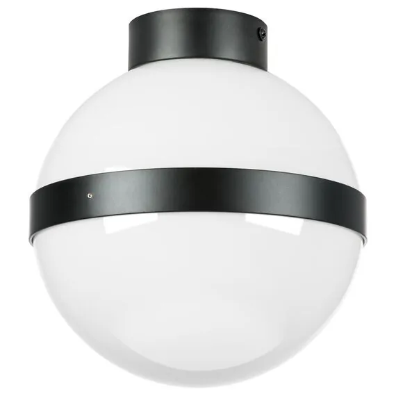 Lightstar 812117 Люстра GLOBO 1х40W E14 matt black/white