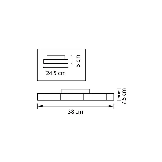 Lightstar 750074 Люстра потол FAVO LED-35W 1680LM Silver 4000K, изображение 2