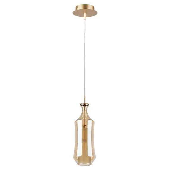 Lightstar 808033 Подвес FORMA 1х10W (led) E14 ШАМПАНЬ/КОНЬЯК