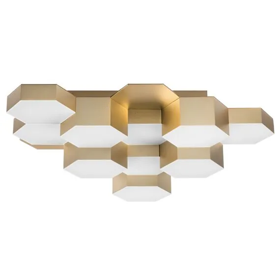 Lightstar 750121 Люстра потол FAVO LED-60W 2880LM Satin Gold 3000K