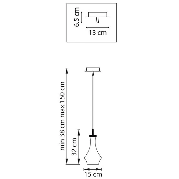 Lightstar 808018 Подвес FORMA 1х10W (led) E14 ШАМПАНЬ/ДЫМЧАТЫЙ, изображение 2