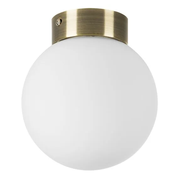 Lightstar 812011 Люстра GLOBO 1х40W E14 antique bronze/white