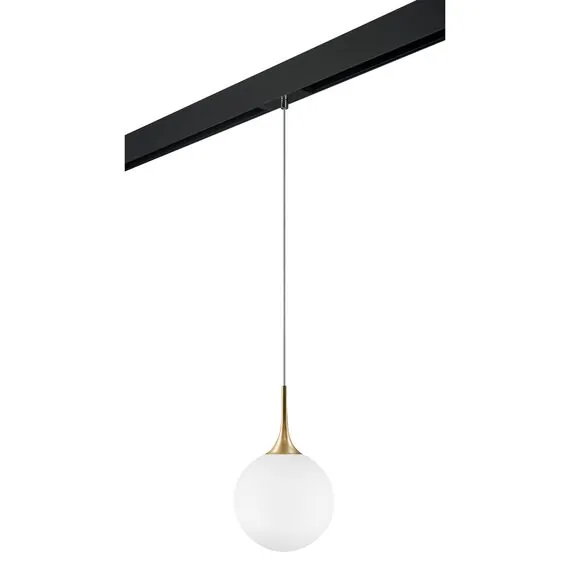 Lightstar PRO813032 Светильник д/1-фазн трека GLOBO 1х40W E14 ЗОЛОТО/БЕЛЫЙ/ЧЕРНЫЙ (813032+595007)