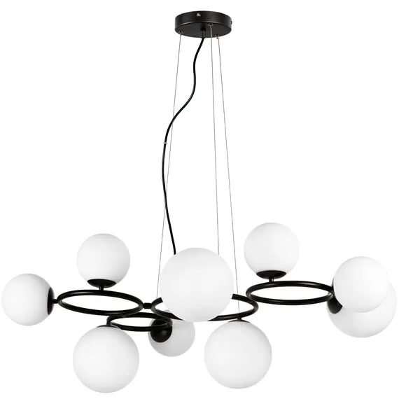 Lightstar 815097 Люстра GLOBO 9х40W G9 МАТОВЫЙ ЧЕРНЫЙ