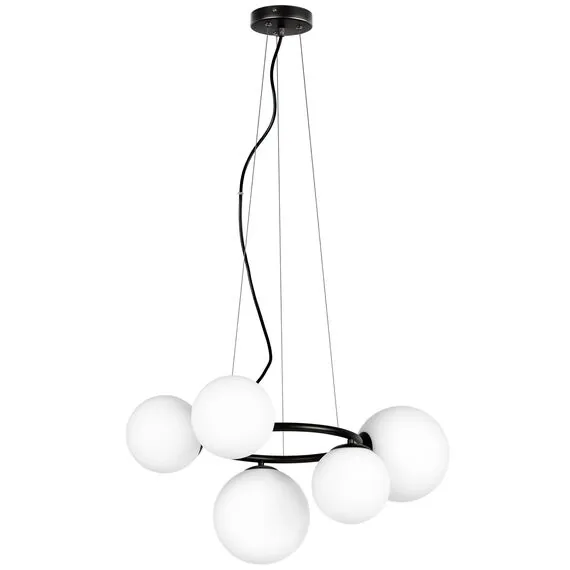 Lightstar 815057 Люстра GLOBO 5х40W G9 МАТОВЫЙ ЧЕРНЫЙ