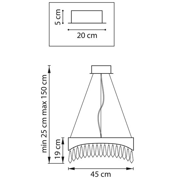Lightstar 703143 Люстра HELIO 27W LED 1344LM ШАМПАНЬ 3500K, изображение 3