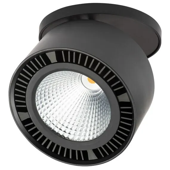 Lightstar 213847 Светильник FORTE INCA LED 40W 3400LM 30G ЧЕРНЫЙ 3000K