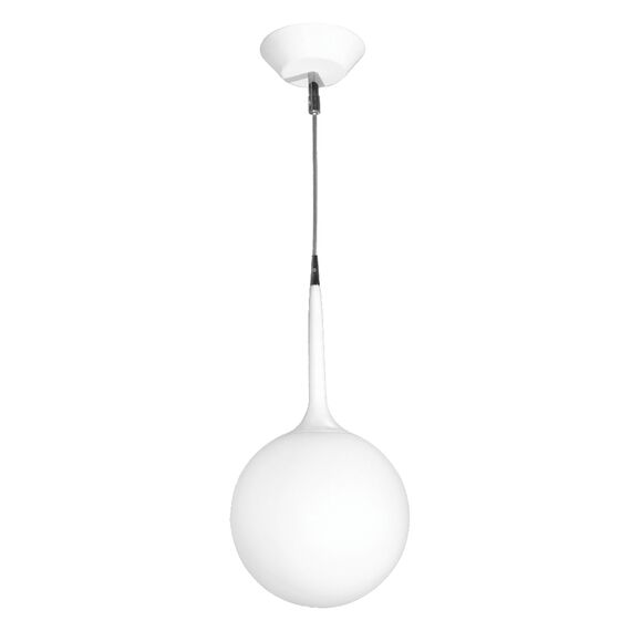 Lightstar 803110 Подвес GLOBO 1х40W G9 БЕЛЫЙ/СЛОНОВАЯ КОСТЬ