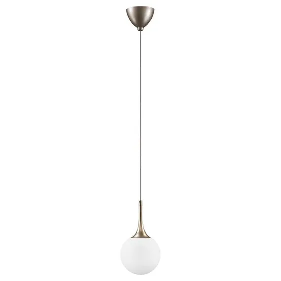 Lightstar 813013 Подвес GLOBO 1х40W E14 champagne gold/white