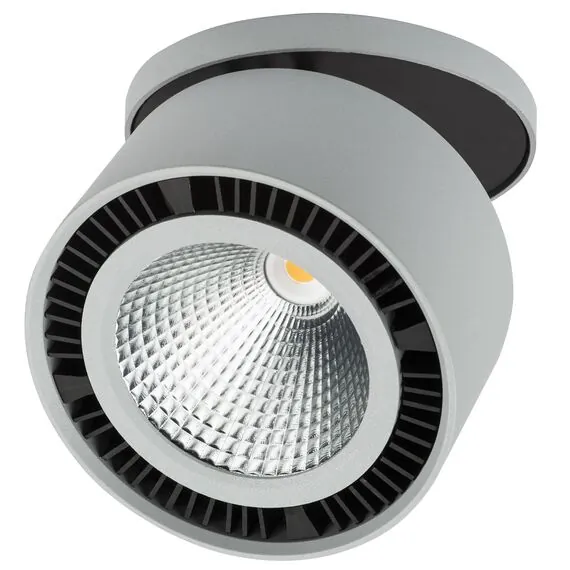 Lightstar 213849 Светильник FORTE INCA LED 40W 3400LM 30G СЕРЫЙ 3000K