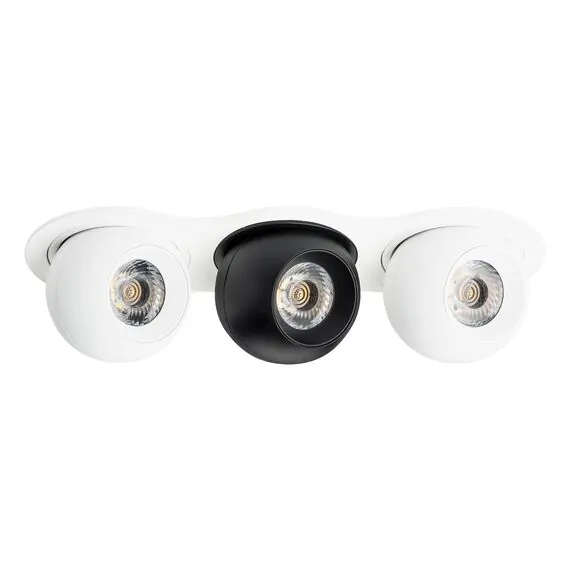 Lightstar i636647464 Светильник INTERO LED 9W*3 850LM*3 24G БЕЛЫЙ/ЧЕРНЫЙ 4000K (217636+217064+217074+217064)