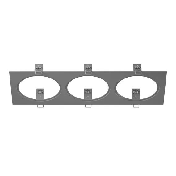 Lightstar 217839 Рамка INTERO 111 Triple QUADRO СЕРЫЙ