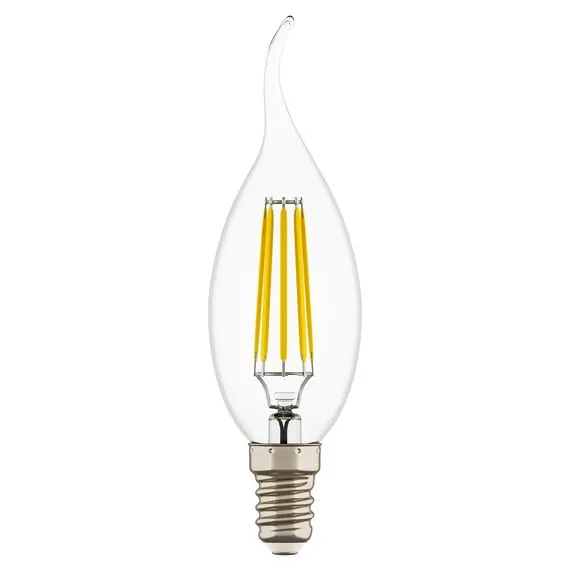 Lightstar 933604 Лампа LED FILAMENT 220V CA35 E14 6W=65W 400-430LM 360G CL 4000K 30000H