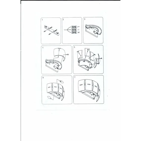 Lightstar 801616 Бра LAMELLA 1х40W E14 ХРОМ/БЕЛЫЙ, изображение 4