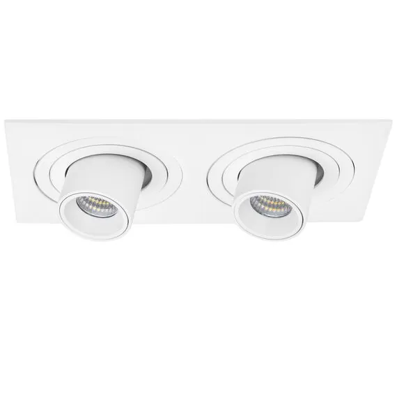 Lightstar i526162 Светильник INTERO TUBO LED 7W*2 360LM*2 60G БЕЛЫЙ 3000K (217526+217162+217162)