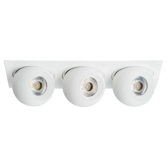 Lightstar i536626262 Светильник INTERO LED 9W*3 850LM*3 24G БЕЛЫЙ 3000K (217536+217062+217062+217062)