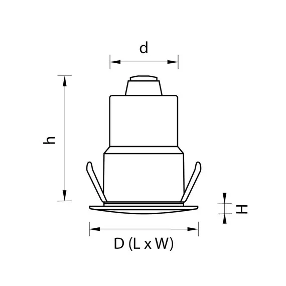 Lightstar ip384411 Светильник IPOGEO (384415+384011) CYL БРОНЗА 4000К, изображение 2