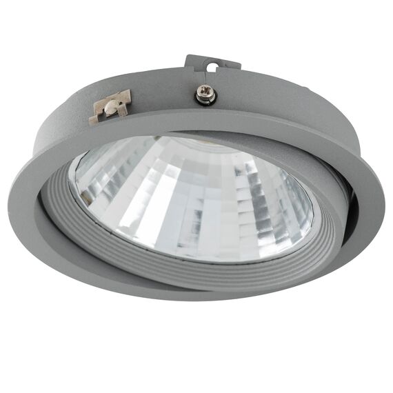 Lightstar 217909 Светильник INTERO 111 ROUND AR111 СЕРЫЙ