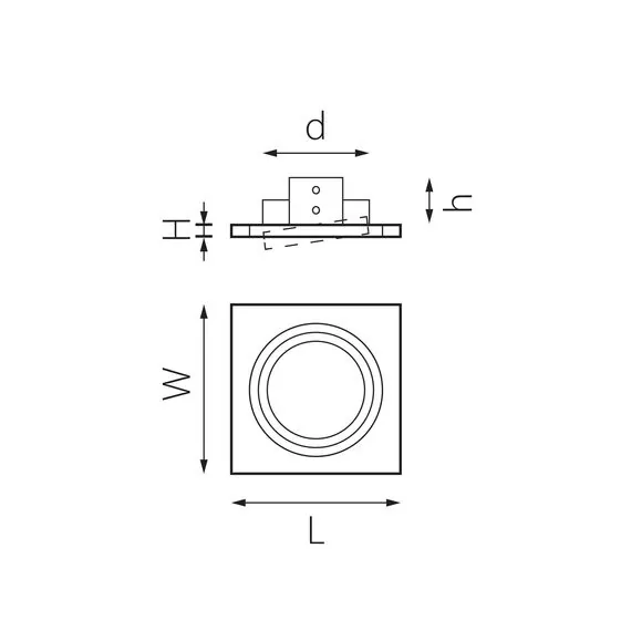 Lightstar i81706 Светильник INTERO 111 QUADRO (217817+217906), изображение 2